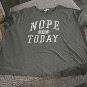 Maurices Olive Graphic Tee